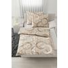 Posteljnina New Circles Xxl - bež, tekstil (200/200cm) - Modern Living