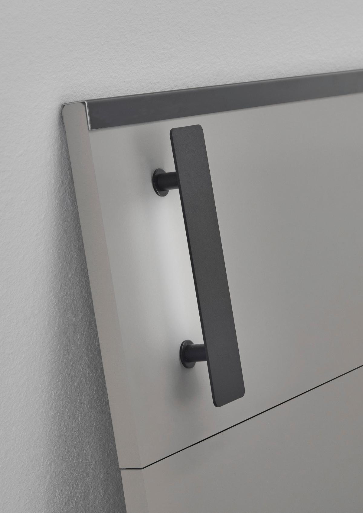 Futonska Postelja Tilburg, Siva, 180x200 - sahara/siva, Moderno, kovina/leseni material (180/200cm)