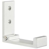 Garderobenhaken Max aus Metall - Silberfarben, Metall (3/8/2cm) - Mömax