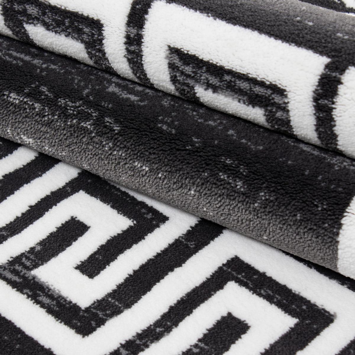 Webteppich Miami Grau ca. 200x290cm - Grau, Trend, Textil (200/290cm)