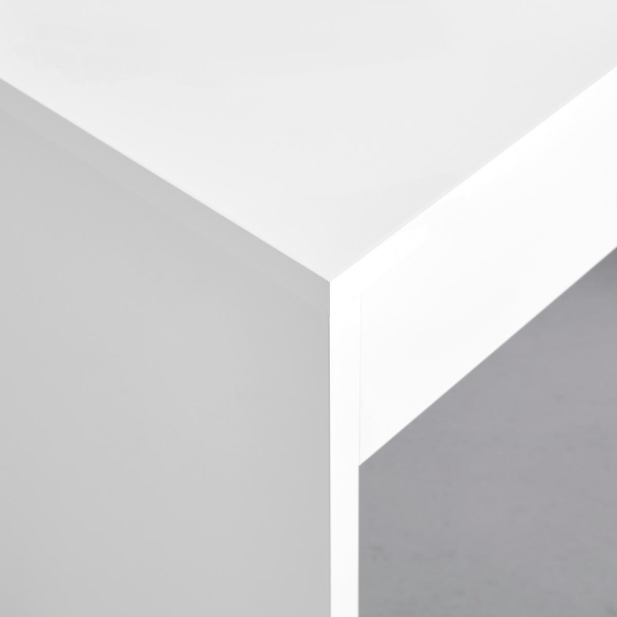 Radni Stol Espresso - bijela, Moderno, drvni materijal (100/81,4/40,5cm) - Modern Living