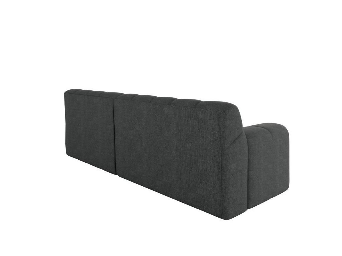 Kutna Garnitura Karl - crna/antracit, Moderno, tekstil/plastika (287/169cm) - Modern Living