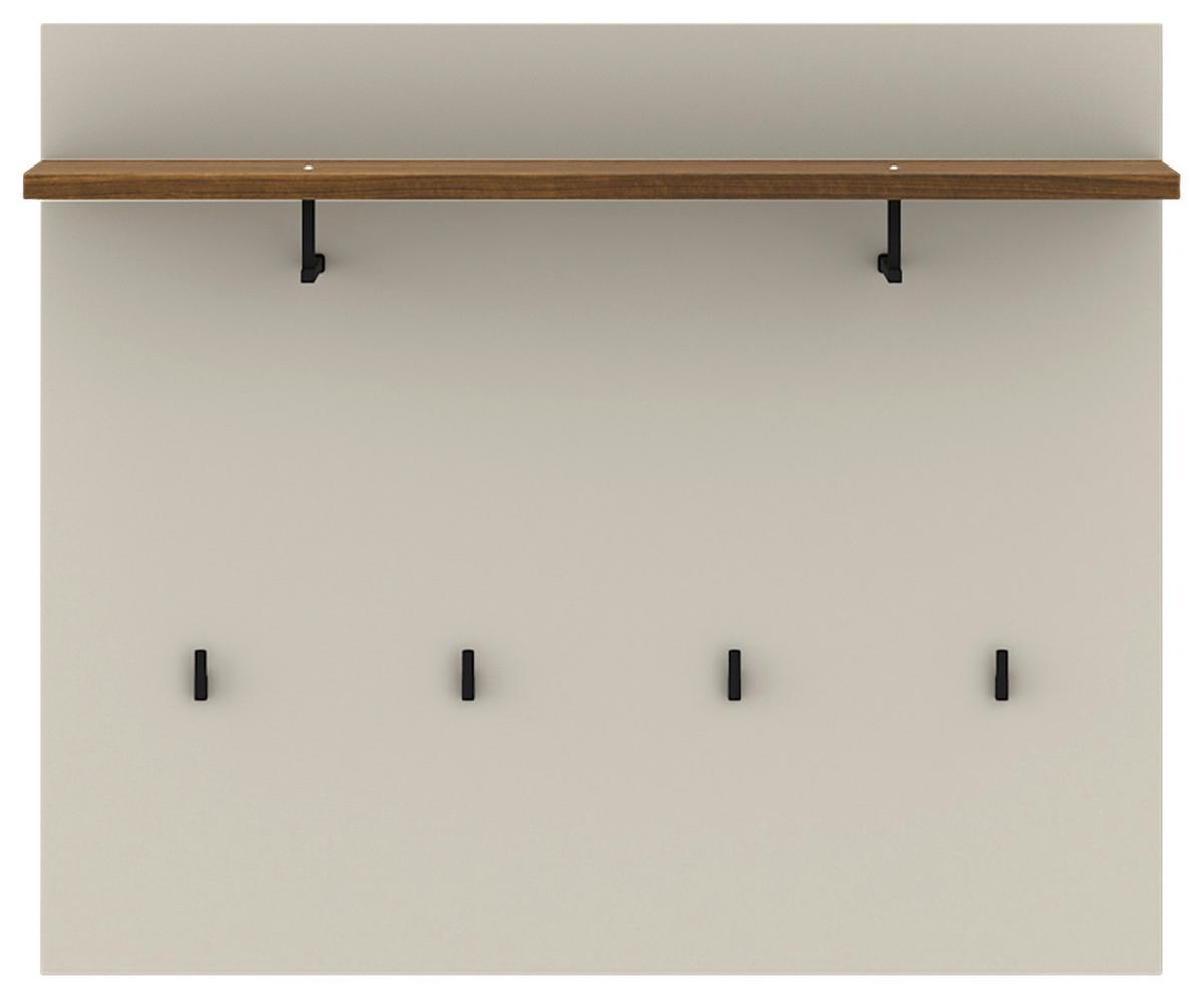 Panou Cuier Salo - cașmir/culoare lemn de nuc, Modern, material pe bază de lemn (94,2/80/30cm) - Modern Living