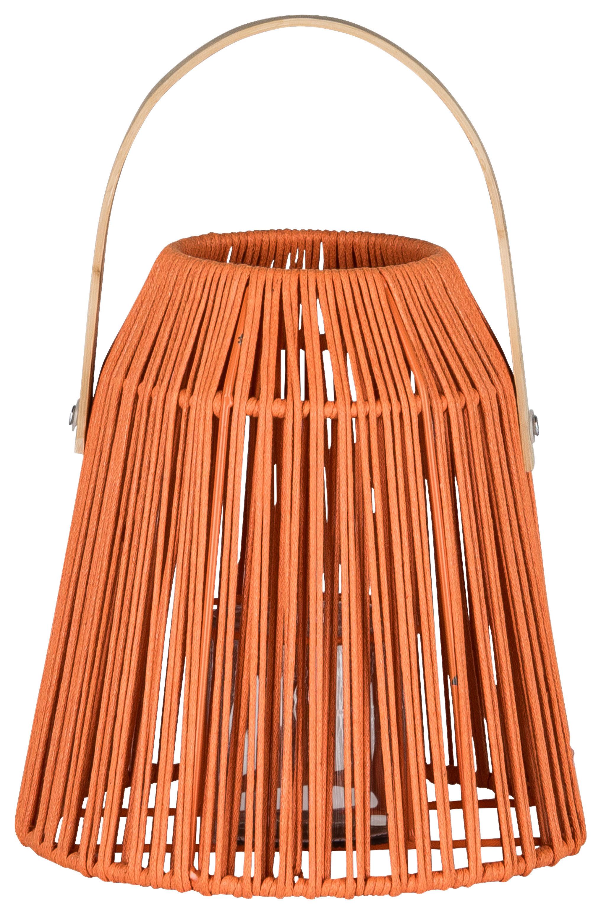 Windlicht Pop Up I Naturfarben/Terracotta - Klar/Terracotta, KONVENTIONELL, Glas/Naturmaterialien (20/29cm) - Mömax