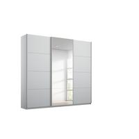 Schwebetürenschrank in Grau ca. 271x210x62cm - Alufarben/Grau, KONVENTIONELL, Glas/Holzwerkstoff (271/210/62cm) - Mömax