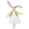 Animal de pluș ANGELINA - alb, textil (36cm) - Modern Living