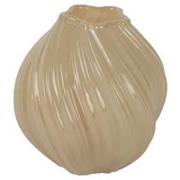Vază Leina - maro deschis, Romantik / Landhaus, sticlă (16/17cm) - Mömax