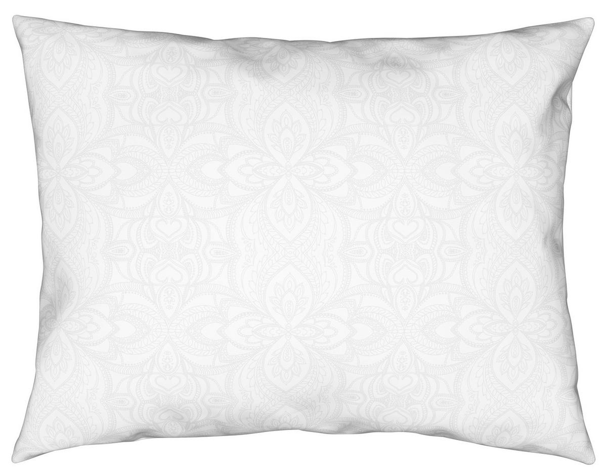 Ágyneműhuzat-garnitúra Pamutszatén New Maya - fehér, Romantik / Landhaus, textil (140/200cm) - Mömax