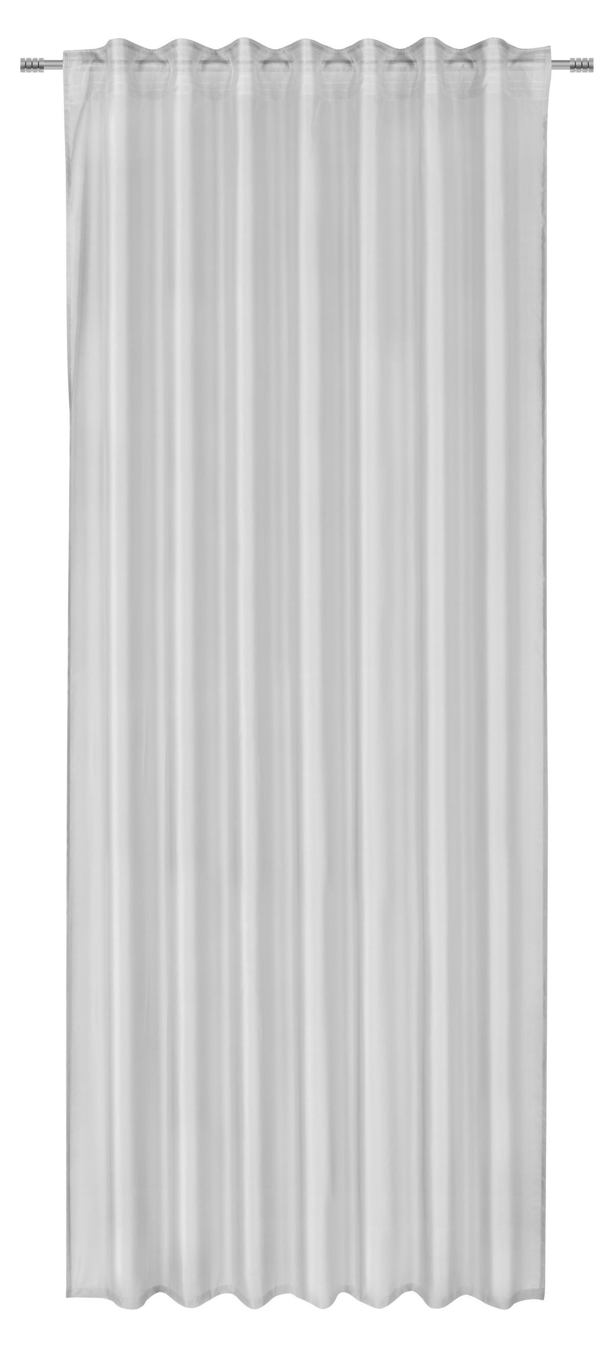 Készfüggöny Rita 140/245 - szürke, Konventionell, textil (140/245cm) - Modern Living