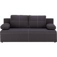 Sofa München - bijela/crna, Konventionell, tekstil/plastika (202/88/84cm) - Mömax modern living Sofa München - bijela/crna, Konventionell, tekstil/plastika (202/88/84cm) - Mömax modern living