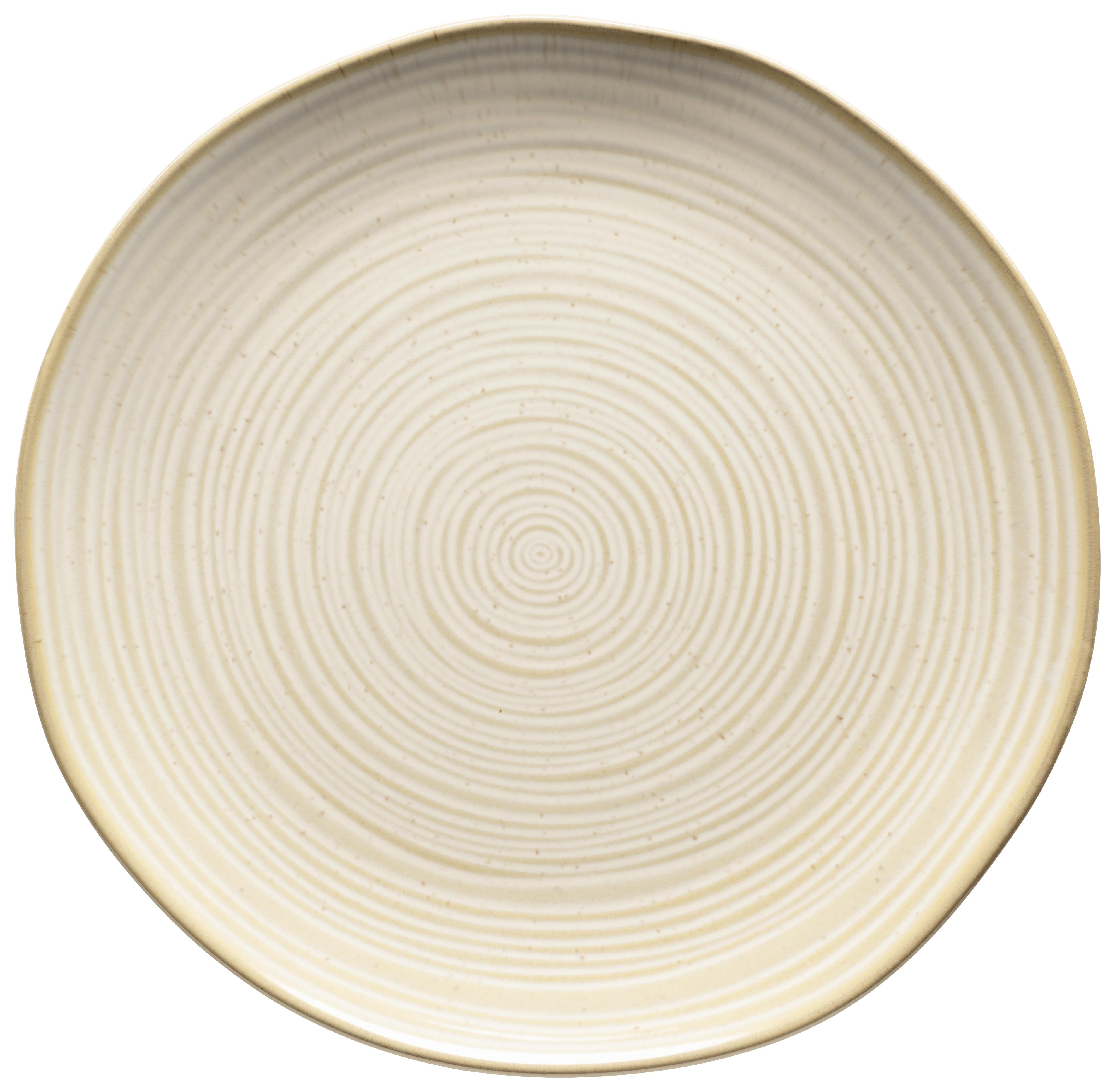 Tafelservice Nottingham aus Steinzeug, 8-teilig - Beige, Basics, Keramik - Mäser