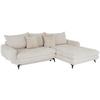 Canapea modulară WAVE - bej/crem, Modern, textil (266/189cm) - Modern Living
