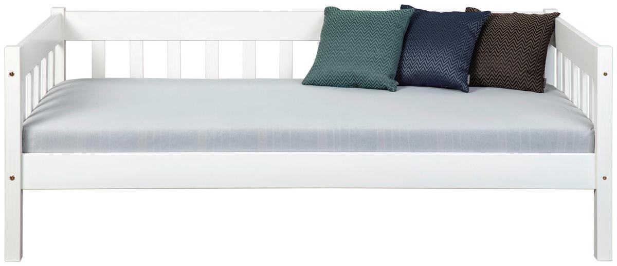 PAT SINTRO - alb, Konventionell, lemn (90/200cm) - Modern Living