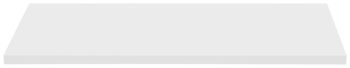 Wandboard in Weiß Hochglanz - Weiß, MODERN, Holzwerkstoff (60/2/25cm) - Mömax