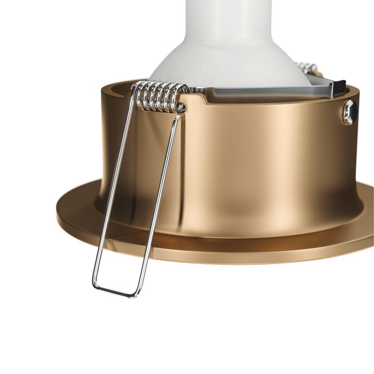DECKENLEUCHTE SLIM - Goldfarben, Modern, Metall (8,5/3cm) - MAYTONI