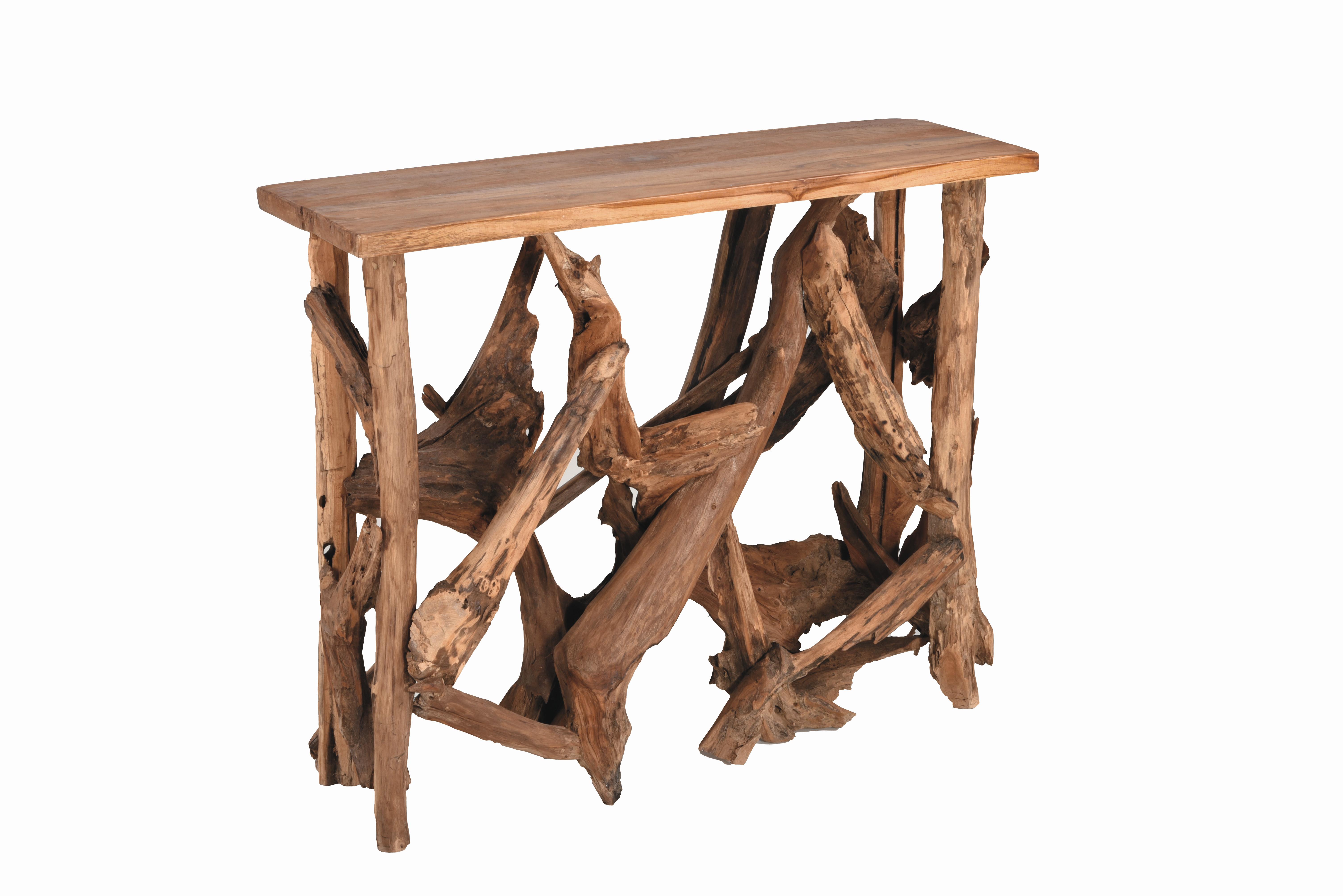 Gartentisch Conso Teak - Braun, Basics, Holz (99/30/81cm) - Gardenson