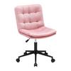 Drehstuhl Easy II Pink - Pink/Schwarz, Konventionell, Kunststoff/Textil (44/92-102/53cm) - Mömax