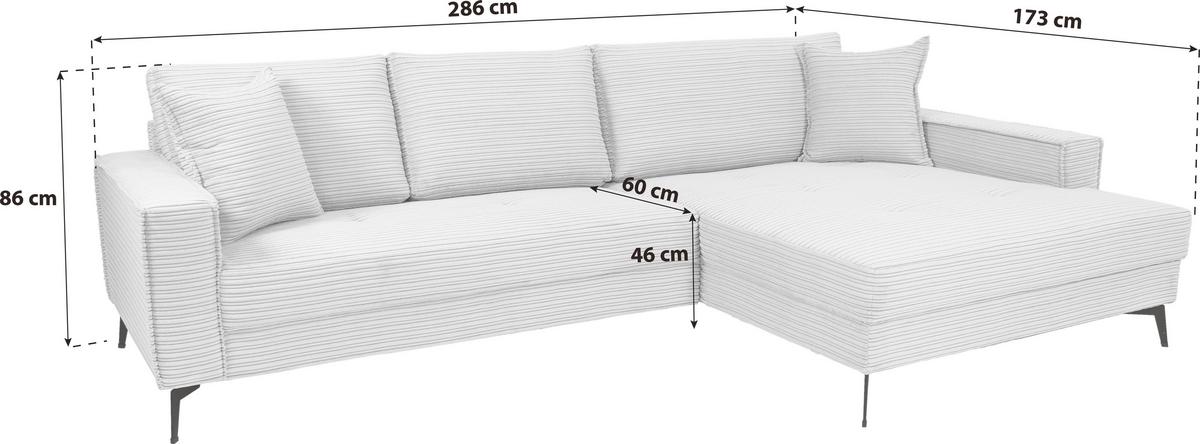Coltar ZERO - gri deschis/bej, Trend, textil (286/173cm) - Modern Living