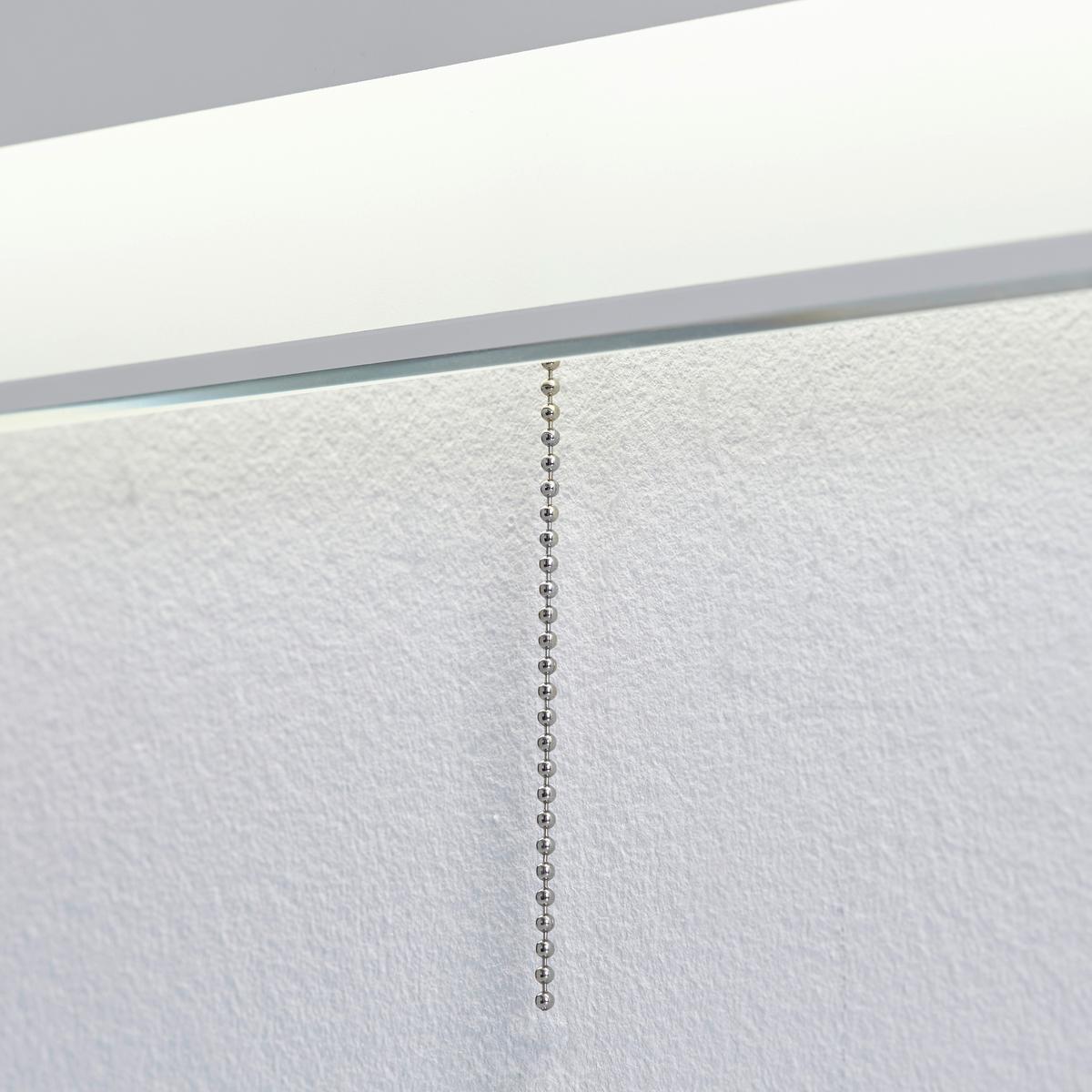 Wandspiegel in Grau inkl. LED 'Mirror Clock' - Silberfarben/Grau, Basics, Glas/Holzwerkstoff (60/80/3cm)