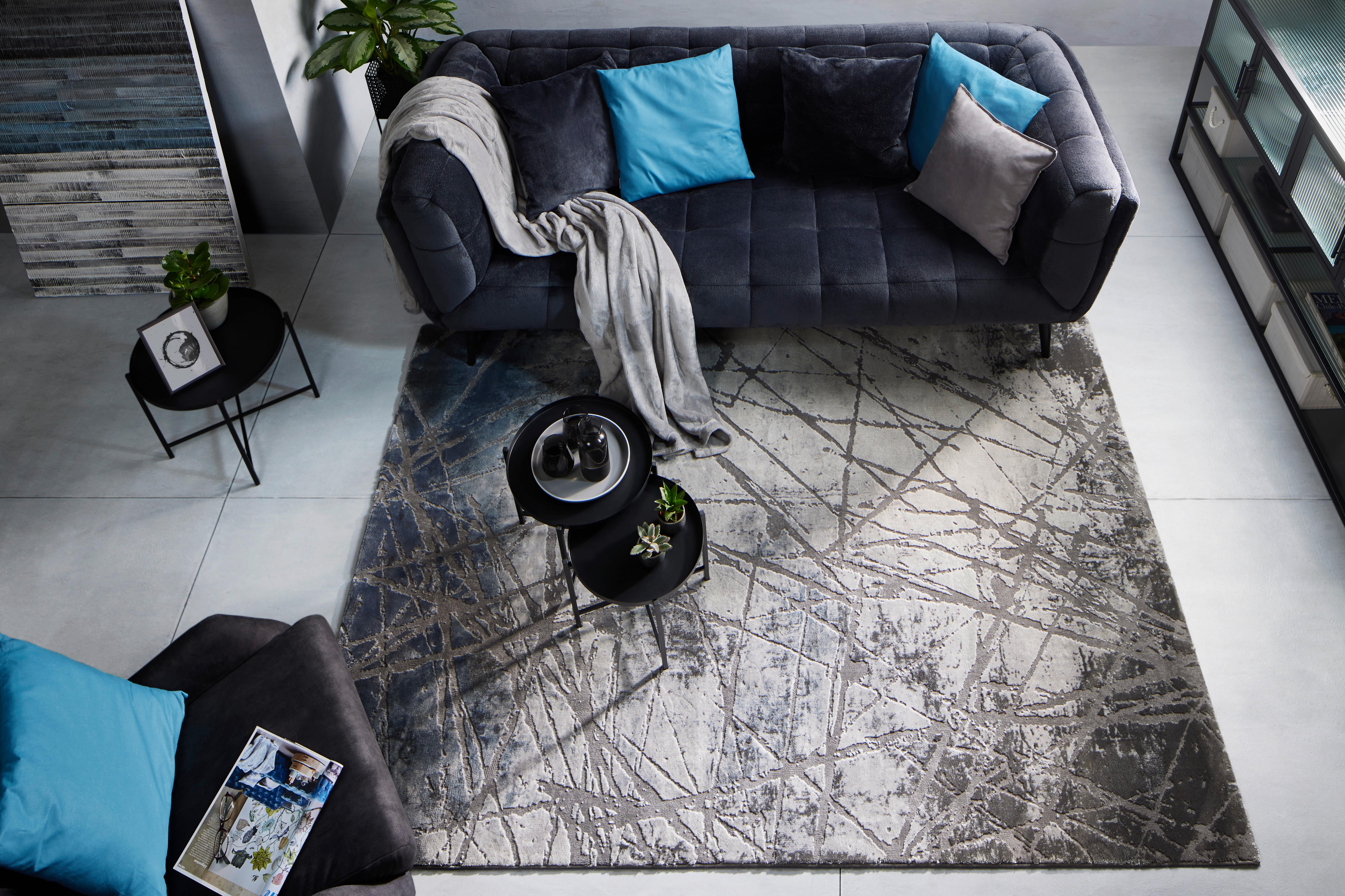 VÄVD MATTA MANCHESTER 3 -AKT- - grå, Modern, textil (160/230cm) - Mömax