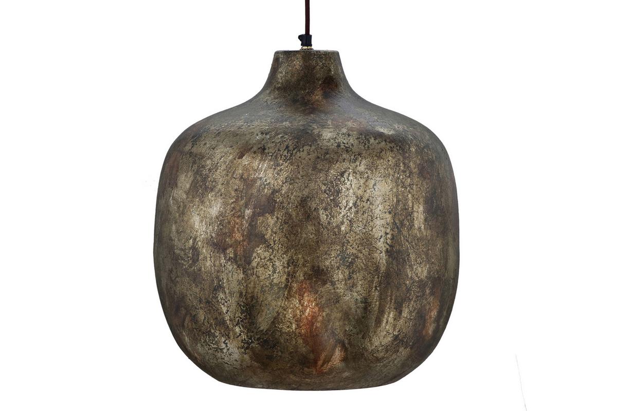 Hängeleuchte Sawyer 125 Gold - Goldfarben, Basics, Metall (40,5/40,5/43cm) - Kayoom