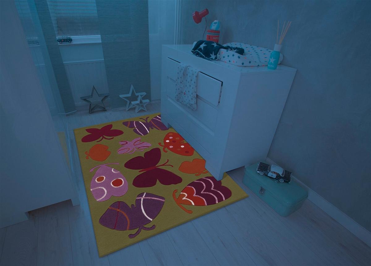 KINDERTEPPICH SPIRIT GLOWY 3140 MU B 110X160 - Multicolor, Design, Textil (110/160cm) - Kayoom