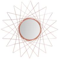 WANDSPIEGEL SOPRANO 110 KUPFER - Kupferfarben, Basics, Glas/Metall (79/79/2cm) - Kayoom