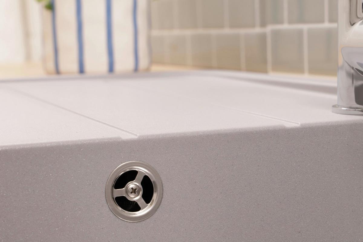 Pomivalno Korito Austin, 100x50cm - siva, Design, kamen (100/20/50cm) - Respekta