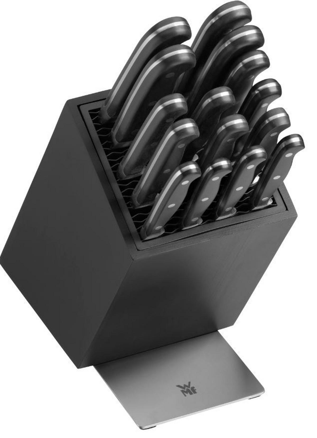 BLOK NA NOŻE 1893864500 WMF - czarny, Basics, drewno - WMF