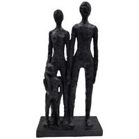 Objekt Dekorativni Liam - crna, Moderno, prirodni materijali (15,5/29,5/6cm) - Mömax