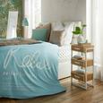 Bettwäsche in Aqua, ca. 135x200cm - Blau, MODERN, Textil (135/200cm) - MÖMAX modern living