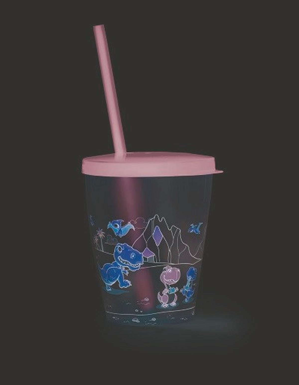 Recipient de băut Kids, cca. 385 ml - verde, Konventionell, plastic (8,3/10,4cm) - Mömax