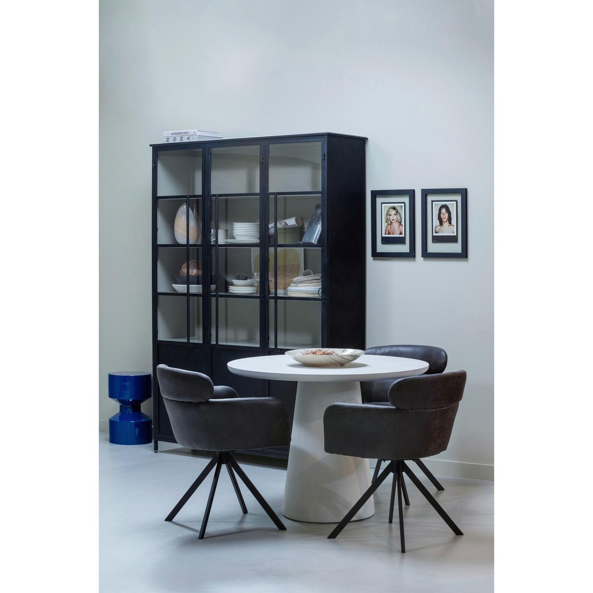Esstisch Damon Weiß - Weiß, Design, Keramik (100/100/76cm) - Livetastic