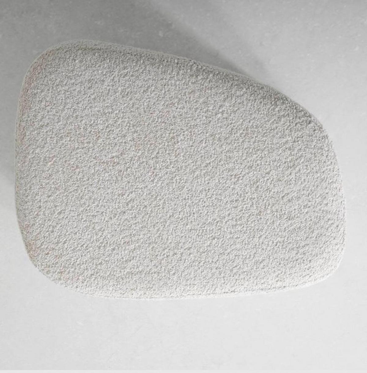 Ülőke Stony - bézs, Modern, faalapú anyag/textil (61/48/36cm) - Premium Living