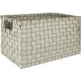 Korb Erin Grau - Grau, Kunststoff (40/25/25cm) - Modern Living Korb Erin Grau - Grau, Kunststoff (40/25/25cm) - Modern Living