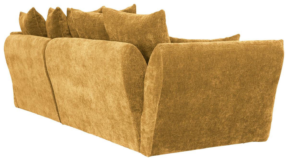 Kutna Garnitura Cammellio - boje senfa/crna, Moderno, tekstil (296/189cm) - Mömax