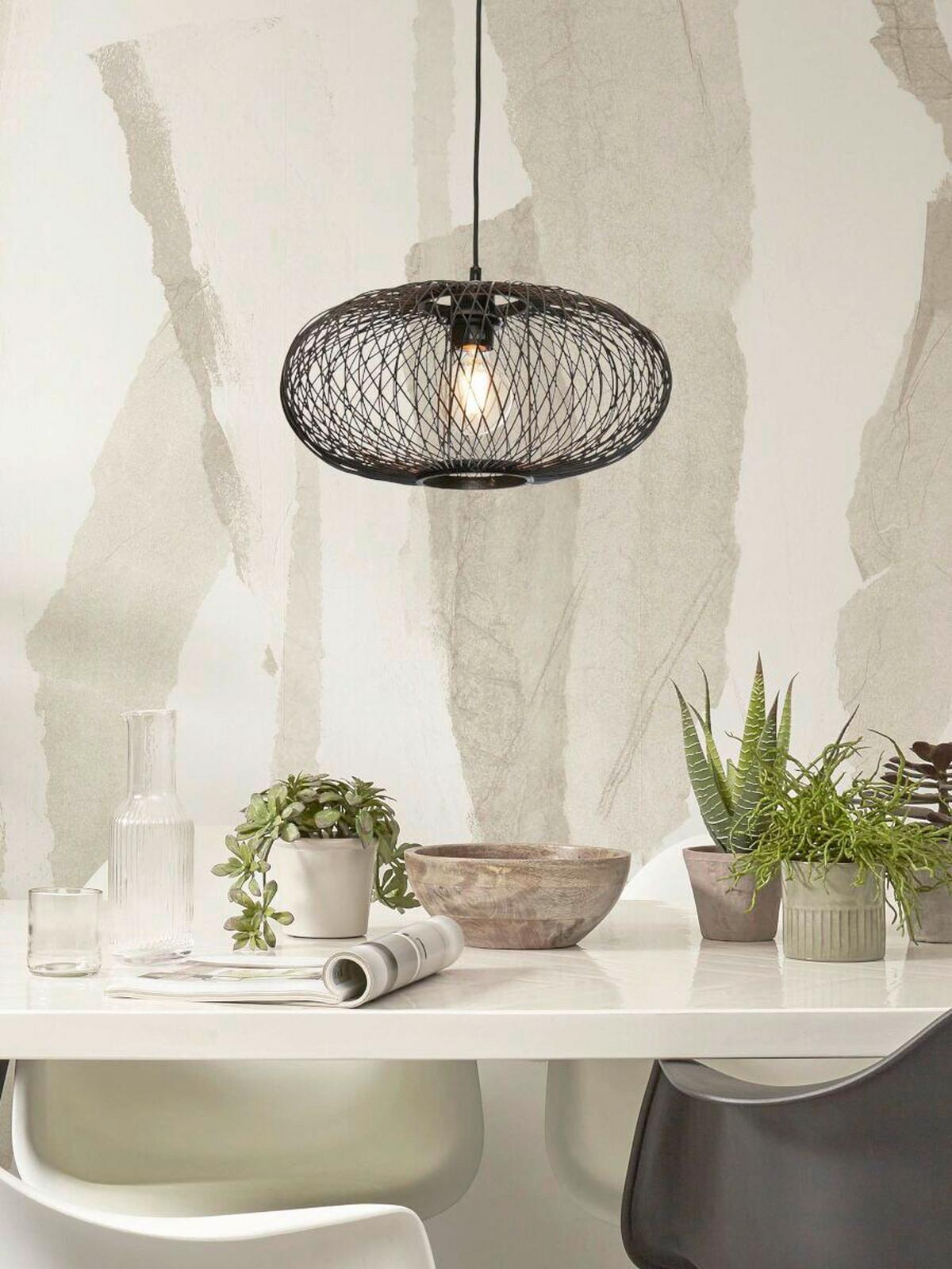 Viseča Svetilka Cango, Črna - črna, Trend (40/20cm) - Good & Mojo