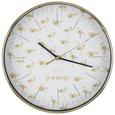 Wanduhr Goldie Weiß/Goldfarben,d: 30cm - Goldfarben/Weiß, Kunststoff (30cm) - Mömax modern living Wanduhr Goldie Weiß/Goldfarben,d: 30cm - Goldfarben/Weiß, Kunststoff (30cm) - Mömax modern living
