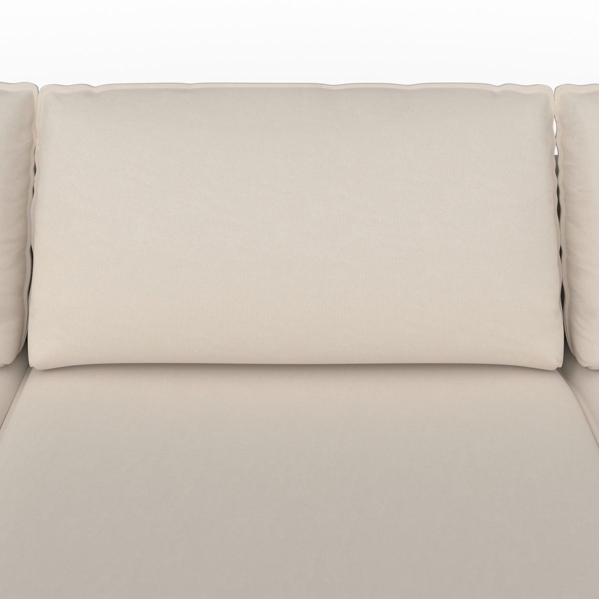 Coltar LANI - culoare natur, Modern, lemn/metal (296/86/170cm) - Bessagi Home