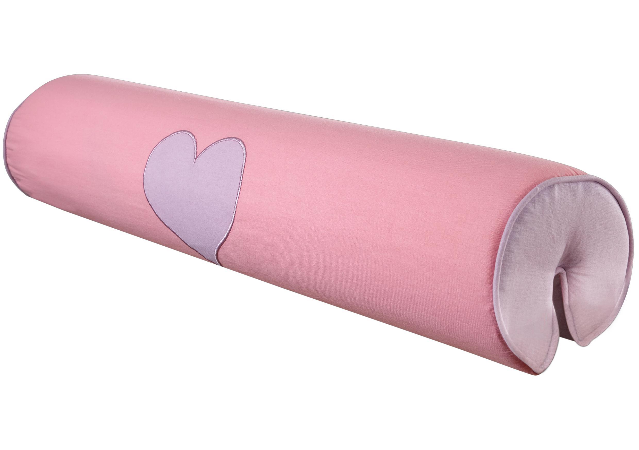 NACKENROLLE NACKENROLLE - Flieder/Rosa, Design, Textil (80/16/16cm)