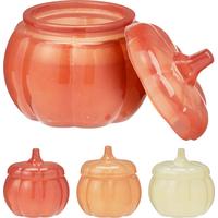 Gyertya Üvegben Fedéllel Pumpkin 1 - többszínű, üveg (8,5/5,5cm)