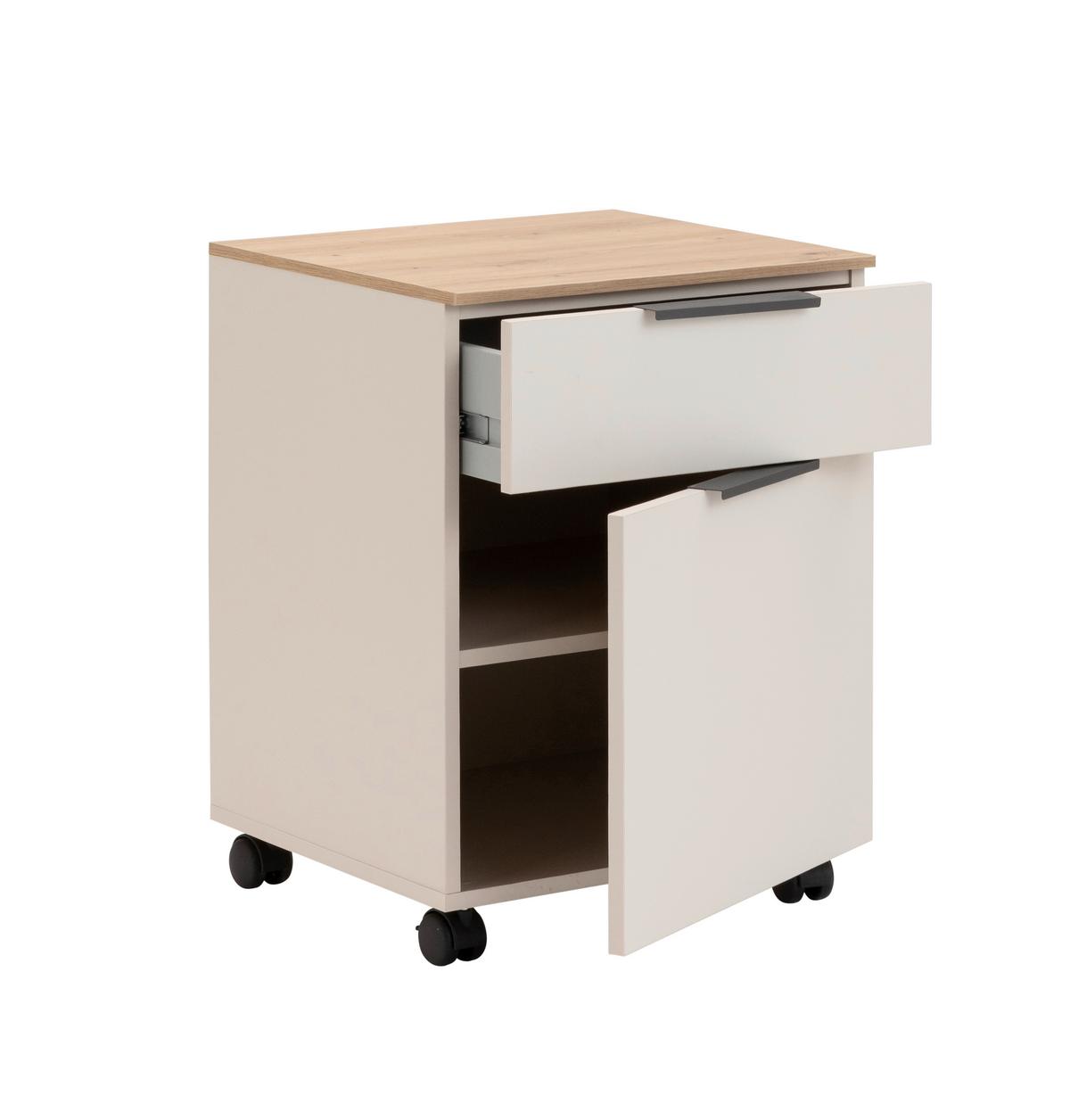 Fiokar Pronto - kašmir/antracit, Moderno, metal/pločasti materijal (49/64/45cm) - Modern Living