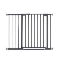 BRAMKA OCHRONNA DO DRZWI 597460 CLEAR STEP AUTOCLOSE 2 - ciemnoszary, Basics, tworzywo sztuczne/metal (96 - 101/77cm) - Hauck