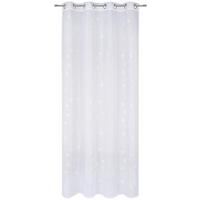 ZASŁONA NA PRZELOTKACH FLOWERY - biały/różnokolorowy, Design, tkanina (140/245cm) - Esposa
