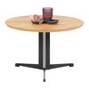 SOFFBORD MOMBASA 75 - grå/naturfärgad, Klassisk, metall/trä (75/50cm) - Mömax