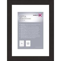 Ramă foto Gitta - negru, Modern, sticlă/material pe bază de lemn (13/18/3,6cm) - Modern Living