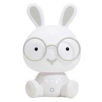 Kindertischleuchte Bunny Weiß max. 3 Watt - Weiß, Basics, Kunststoff (14/14/22cm)