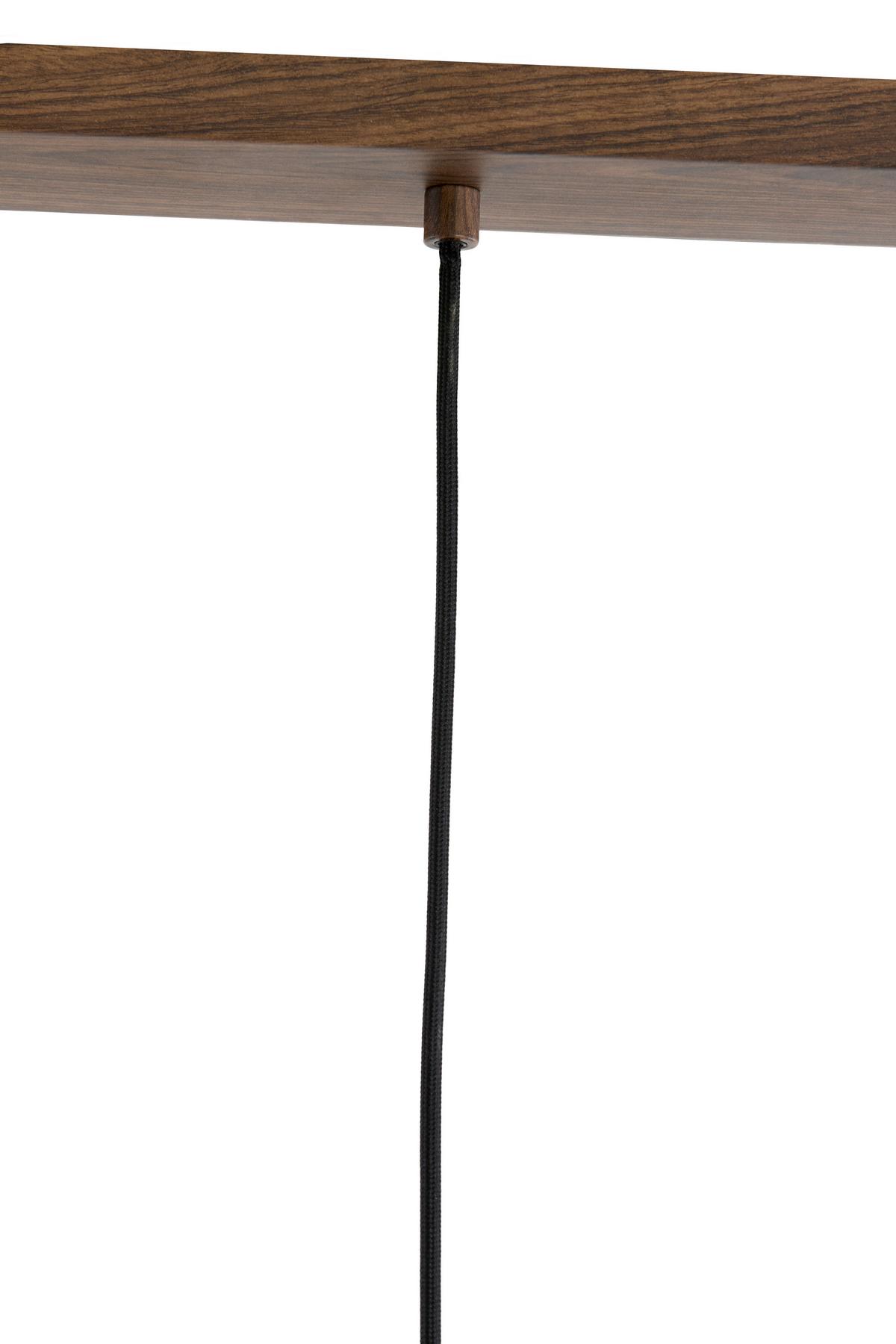 LAMPA WISZĄCA 2980452 DANIA - brązowy, Design, metal/tkanina (90/22/32cm) - Light & Living