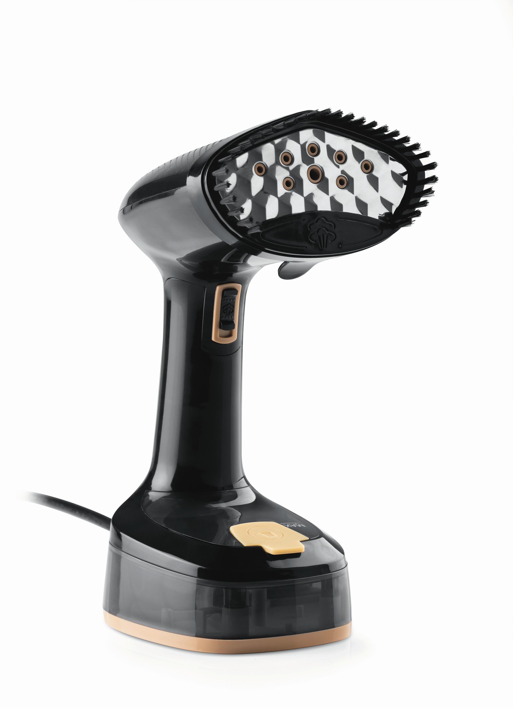 Dampfbürste Cleanmaxx Schwarz - Schwarz, Basics, Kunststoff/Metall (11,5/10/22,4cm)