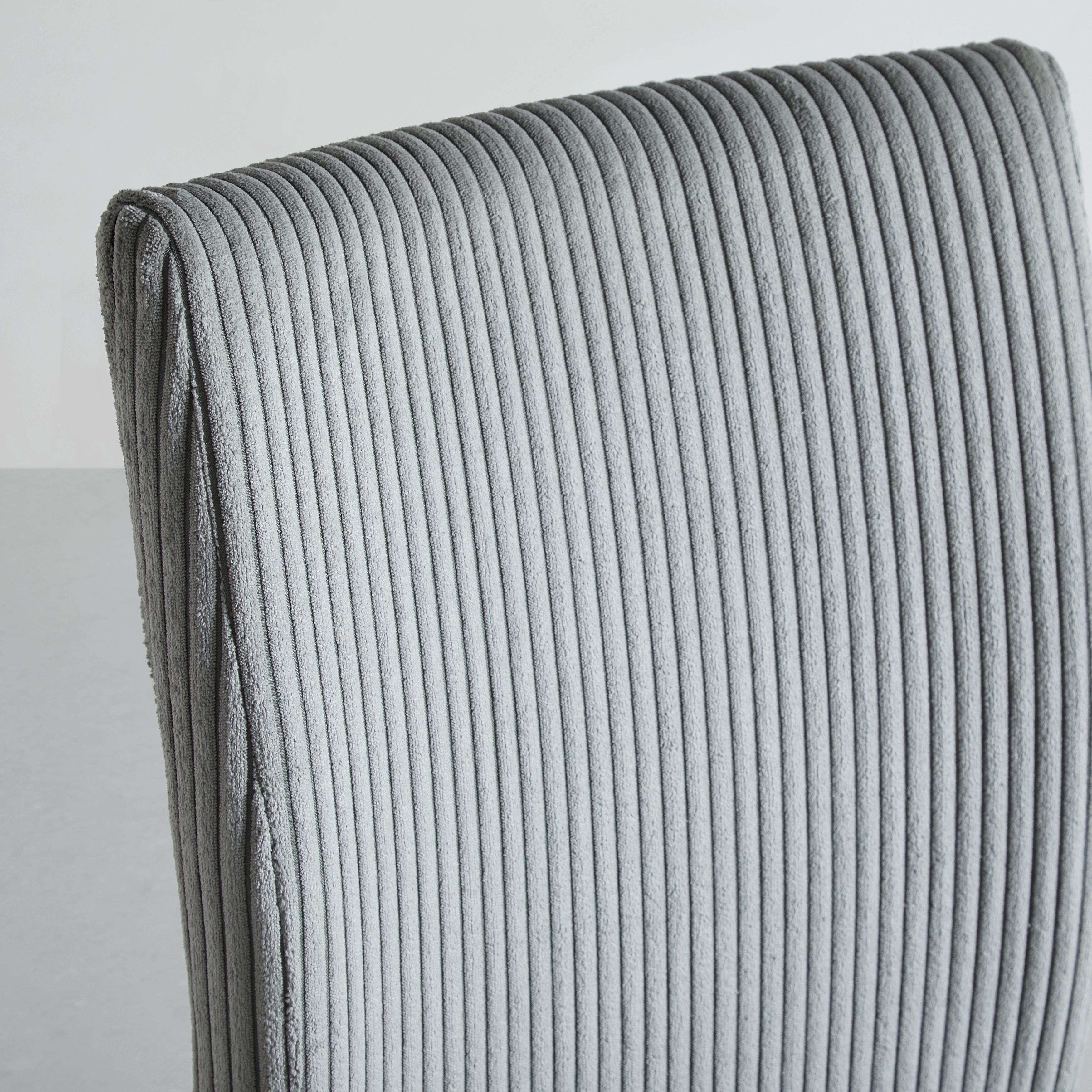 SVIKTSTOL NELIA - grå/svart, Modern, metall/trä (45/95/60cm) - Bessagi Home